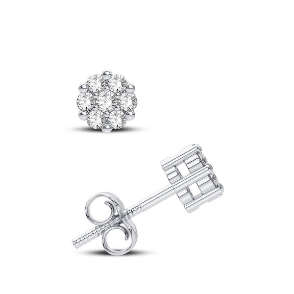14K  0.50CT  Diamond  Earring