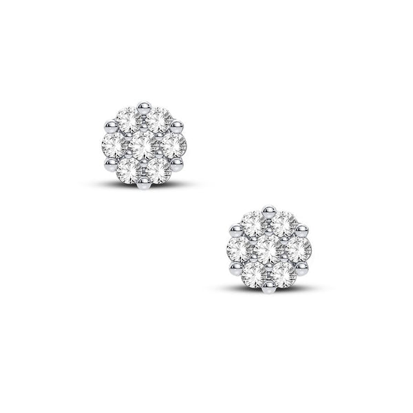 14K  0.50CT  Diamond  Earring