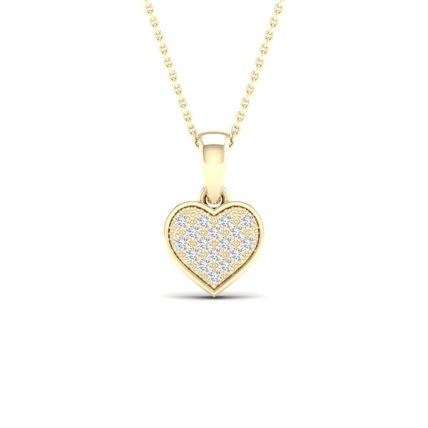 10K 0.05CT Diamond Pendant