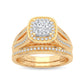14K 0.40CT DIAMOND BRIDAL RING