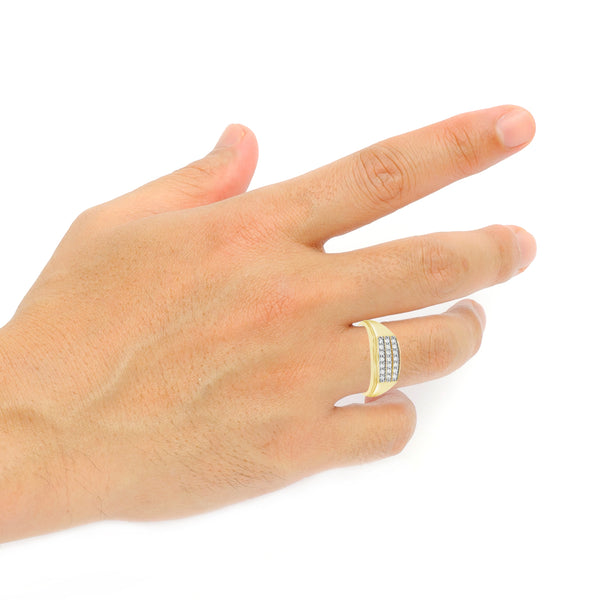Diamond Band .25 CTW 10K Yellow Gold