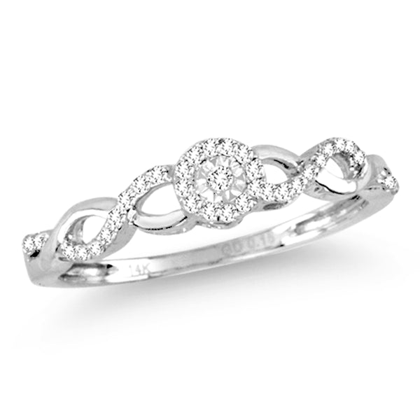 14K 0.16CT Diamond RING