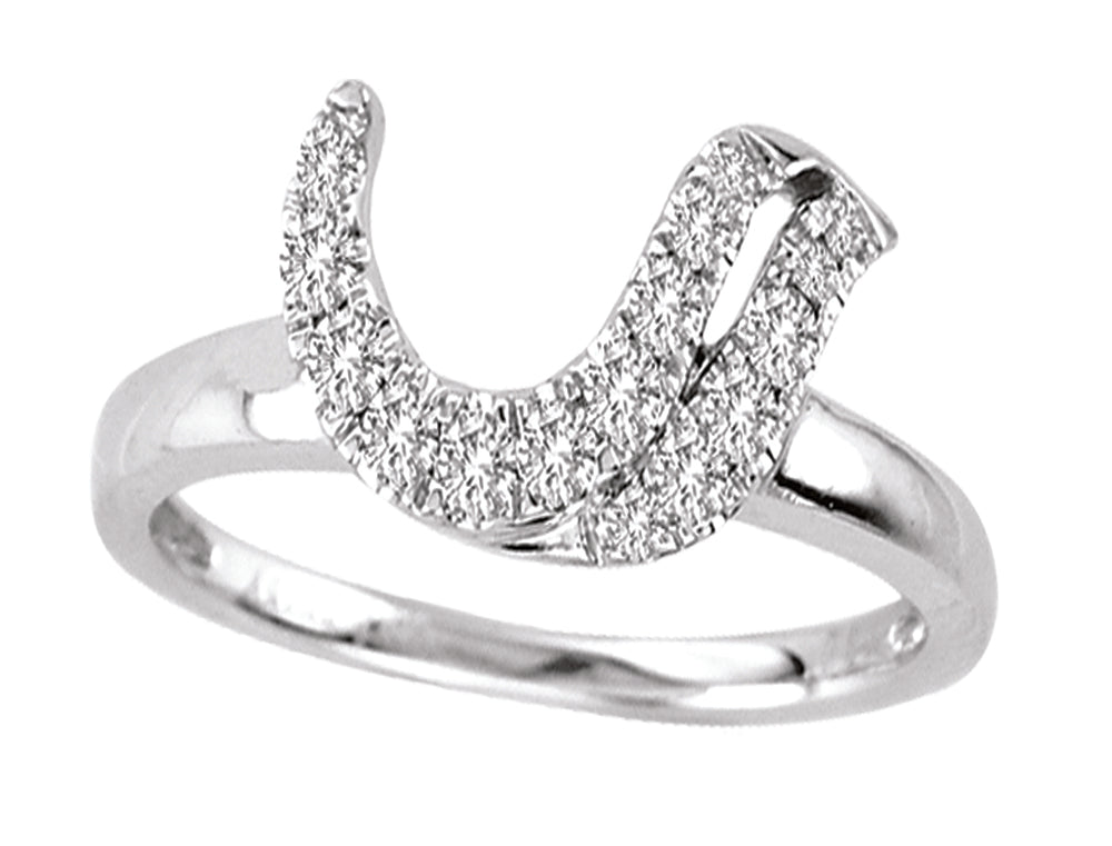 14K  0.25CT  Diamond  RING GUARD.