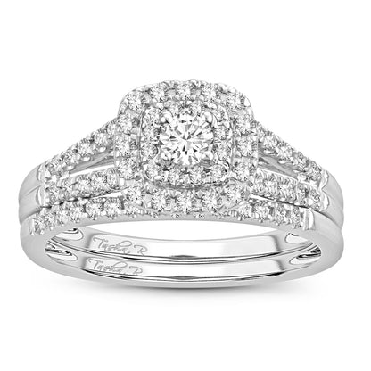 14K  0.50CT  DIAM  BRIDAL  RING