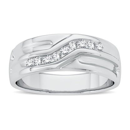 14K 0.15CT Diamond Band