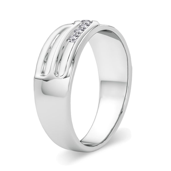 14K 0.15CT Diamond Band