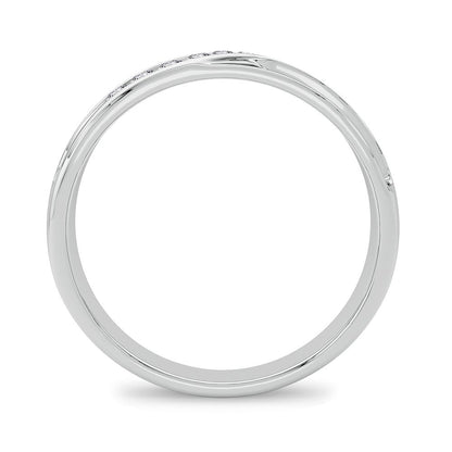 14K 0.15CT Diamond Band