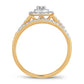 14K 0.33ct  Diamond Bridal Ring