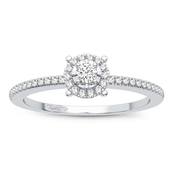 14K 0.16CT Diamond Ring