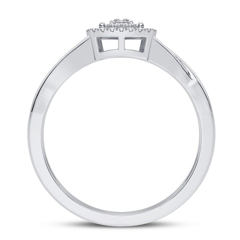 10K 0.10CT Diamond Ring