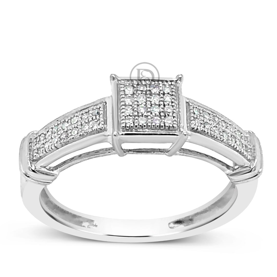 Princess Cut Diamond Promise Rings