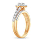 14K 1.00CT Diamond BRIDAL RING