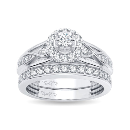 14K 0.54CT Diamond Bridal Ring