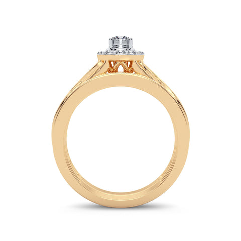14K 0.54CT Diamond Bridal Ring