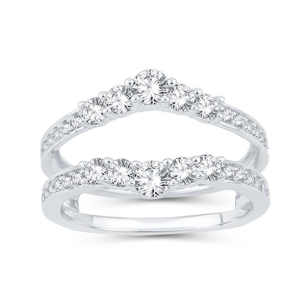 14K 1.00CT Diamond RING GUARD