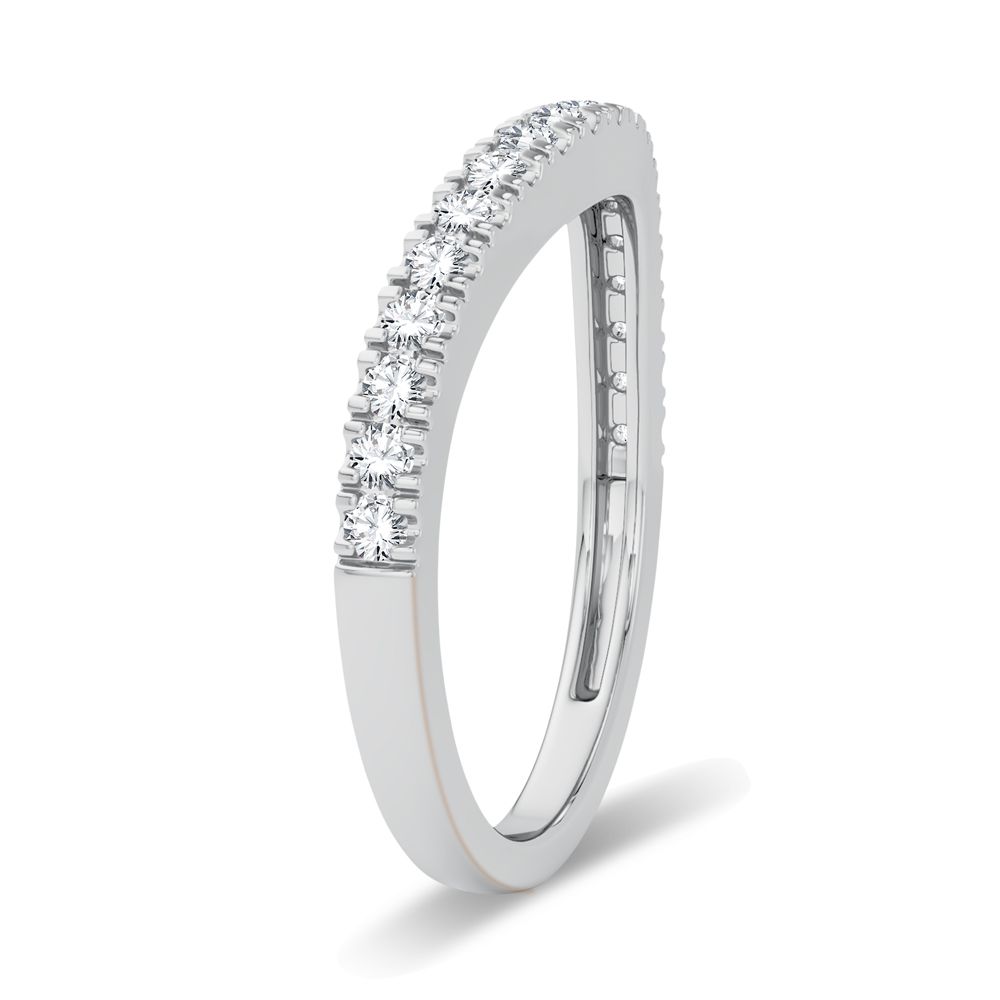 14K 0.33CT Diamond Band