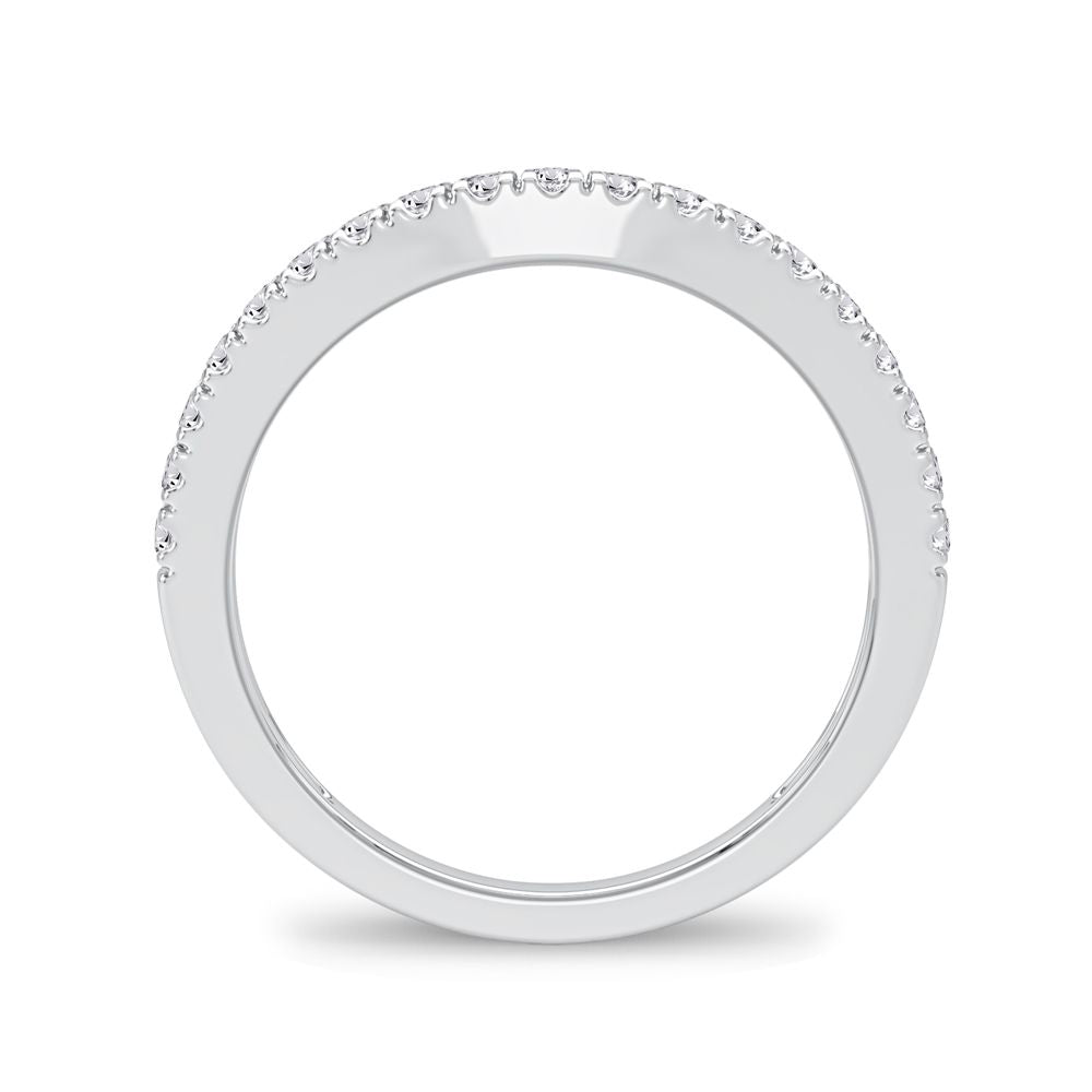 14K 0.33CT Diamond Band