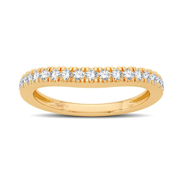 14K 0.33CT Diamond Band