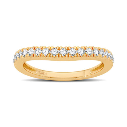 14K 0.30CT Diamond Band
