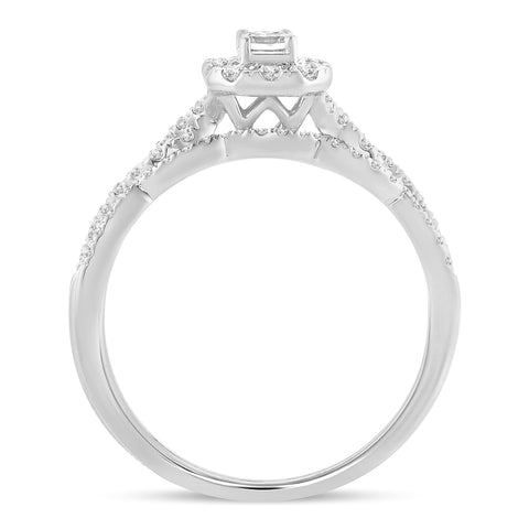 14K 0.60CT Diamond BRIDAL RING