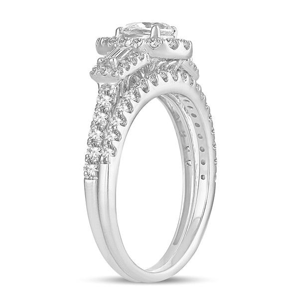 14K 1.00CT Diamond BRIDAL RING