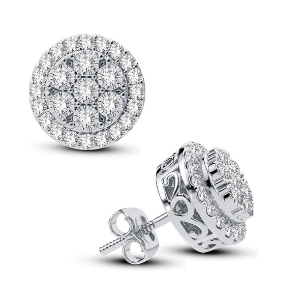 14K 0.50CT Diamond Earring