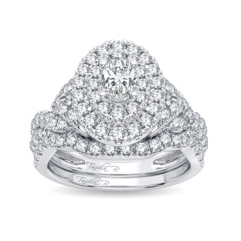 14K 1.82CT Diamond Bridal Ring