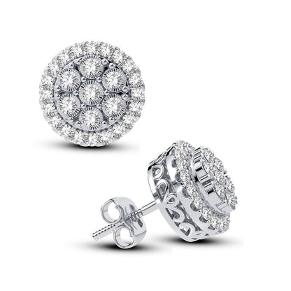 14K 1.00CT Diamond Earring