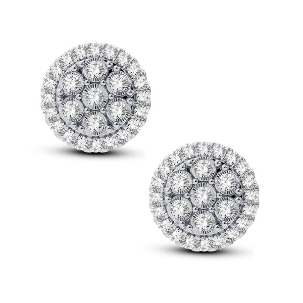 14K 1.00CT Diamond Earring
