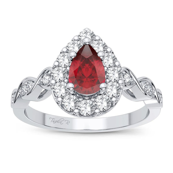 14K 0.28CT Diamond Ring