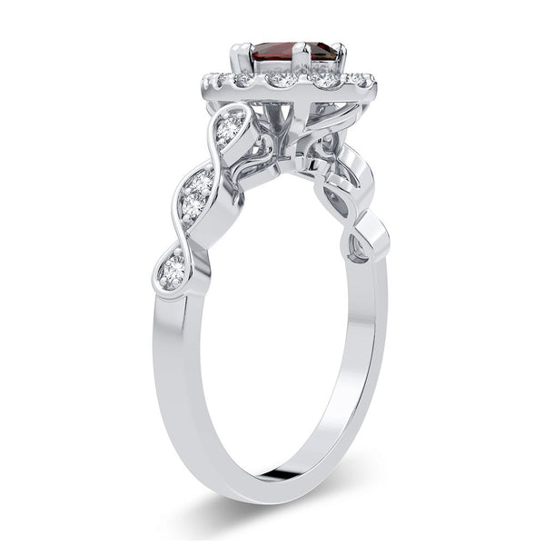 14K 0.28CT Diamond Ring