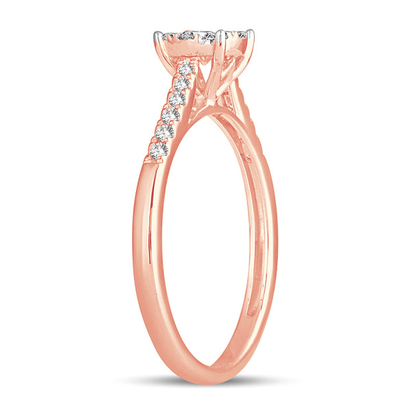 14K 0.35CT Diamond ring