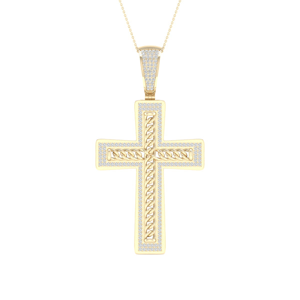 10K 0.50CT Diamond Pendant