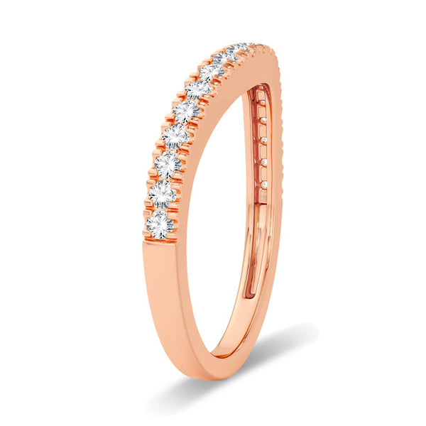 14K 0.33CT Diamond Band