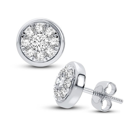 14K 0.25CT DIAMOND EARRING