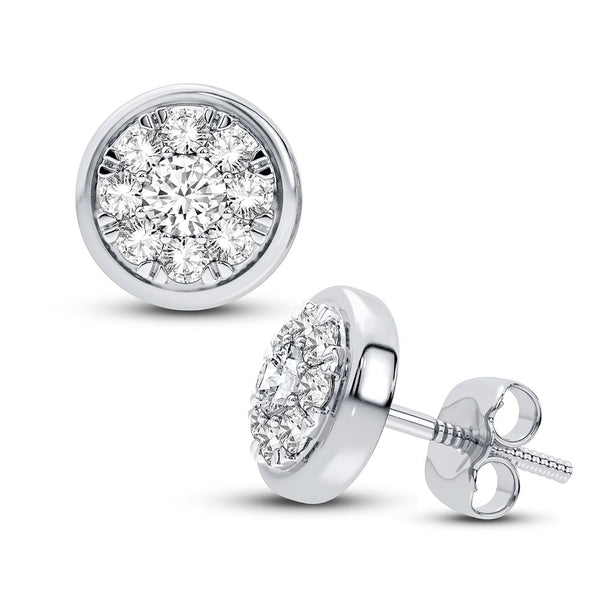 14K 0.25CT DIAMOND EARRING