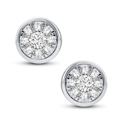 14K 0.25CT DIAMOND EARRING