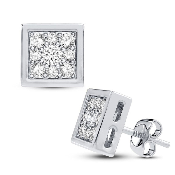 14K 0.25CT DIAMOND EARRING