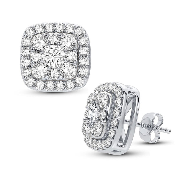14K 1.25CT DIAMOND EARRING