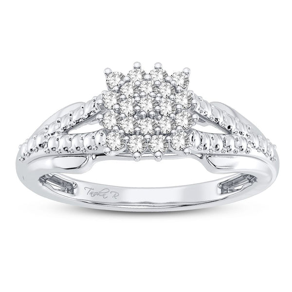 10K 0.20CT DIAMOND RING