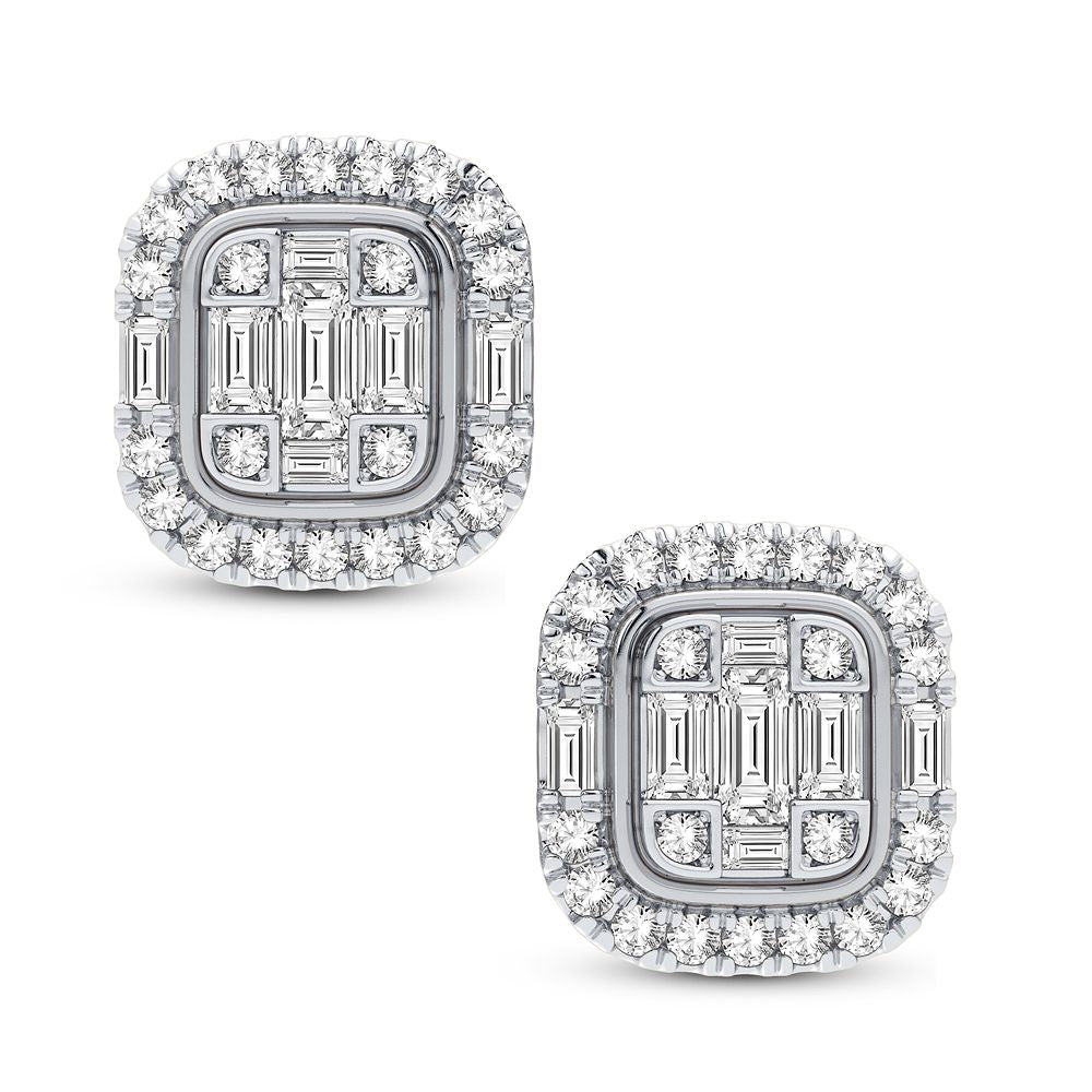 10K 0.42CT DIAMOND EARRING