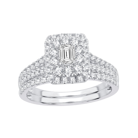 14K 1.16CT Diamond Bridal Ring