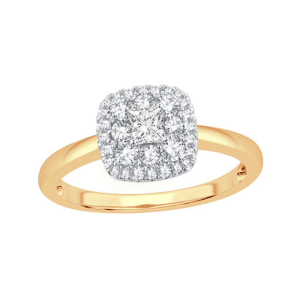 14K 0.49ct Engagement Ring