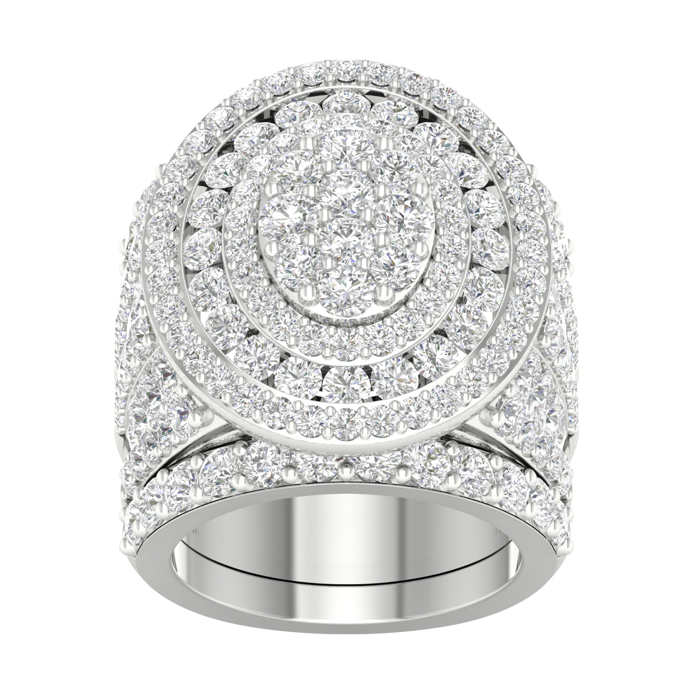 14K 6.00ct Diamond Bridal Ring – Exotic Diamonds