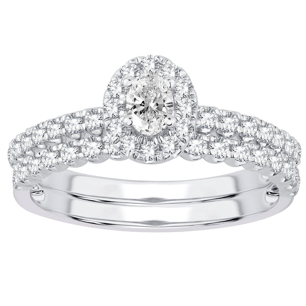 14K 0.73CT Diamond Bridal Ring
