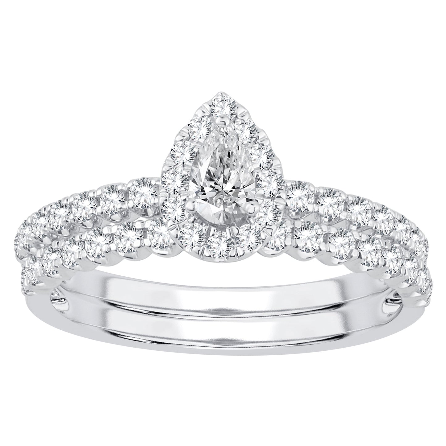 14K  0.75CT  Diamond Bridal Ring