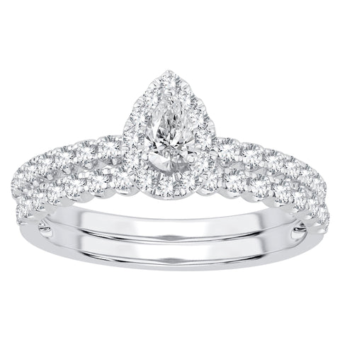 14K  0.75CT  Diamond Bridal Ring