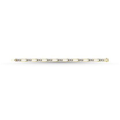 Diamond 5/8 Ct.Tw. Fashion Bracelet in 10K Yellow Gold