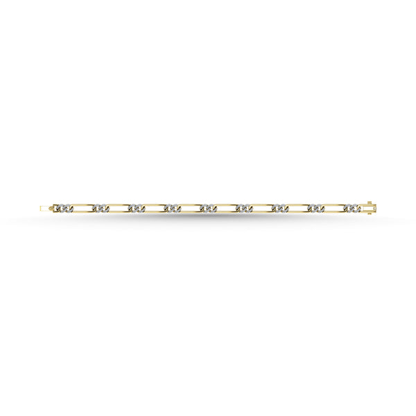 Diamond 5/8 Ct.Tw. Fashion Bracelet in 10K Yellow Gold