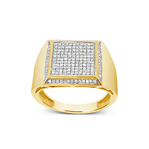 Diamond Ring .50 CTW Round Cut 10K Yellow Gold